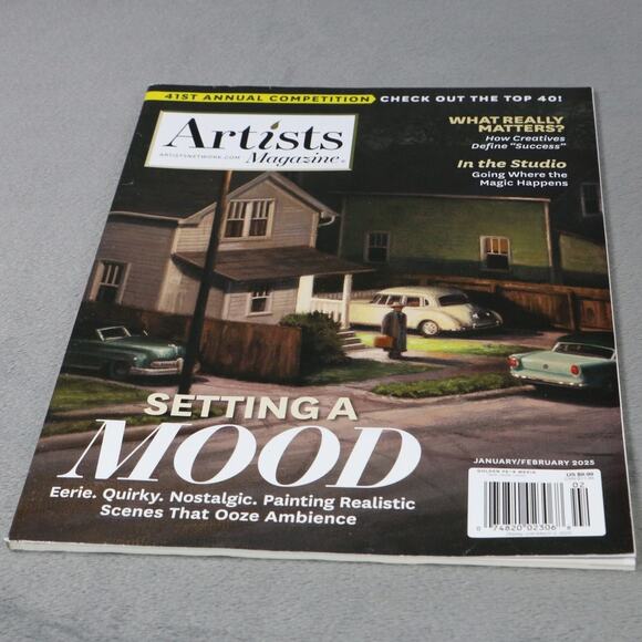 Artist’s Magazine January/February 2025 Setting a Mood 41st Annual Art Comp - Picture 1 of 6